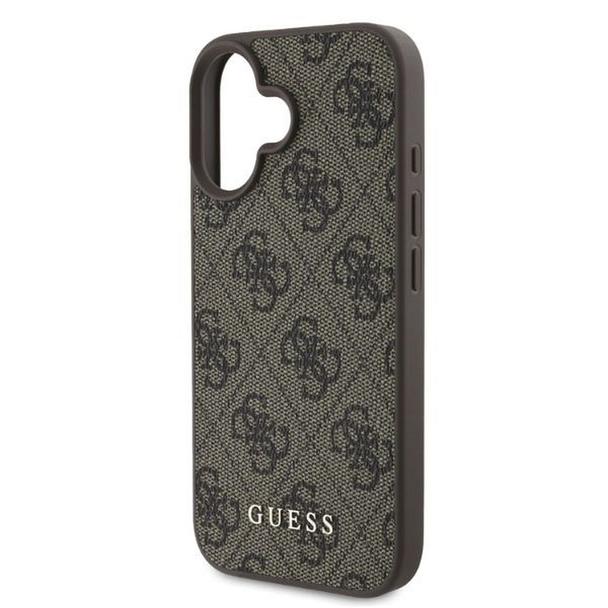 GUESS futerał do IPHONE 16 GUHCP16SG4GFBR (PU 4G Classic) brązowy