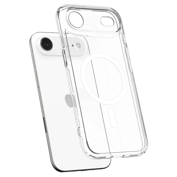 SPIGEN futerał ULTRA HYBRID MAG kompatybilny z MagSafe do IPHONE 17 Air clear white