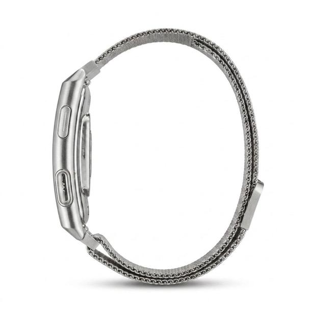 Inteligentny smart band z IP68, EKG, HR, HRV, BP, SPO2, Sleep & Strees monitor TITMO Loop I-110 srebrny 0INT