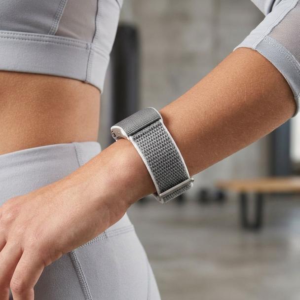 Inteligentny smart band z IP68, EKG, HR, HRV, BP, SPO2, Sleep & Strees monitor TITMO Loop I-110 srebrny 0INT