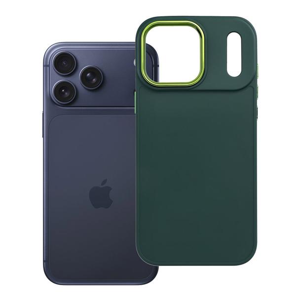 Futerał do iPhone 17 PRO MAX Frame zielony