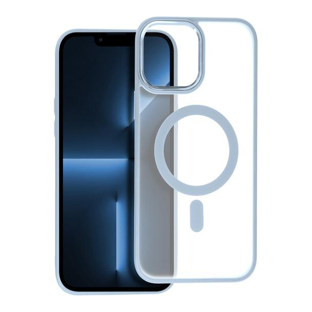 Futerał MATTE MAG COVER kompatybilny z MagSafe do IPHONE 13 Pro Max niebieski