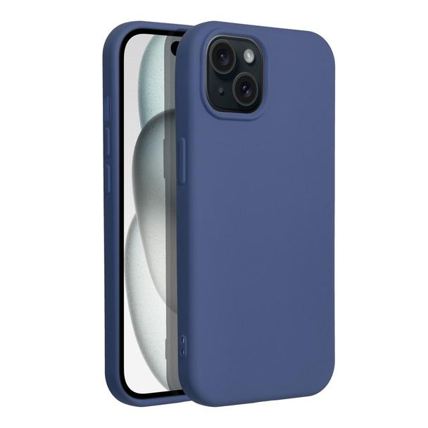 Futerał do iPhone 15 Silicone niebieski