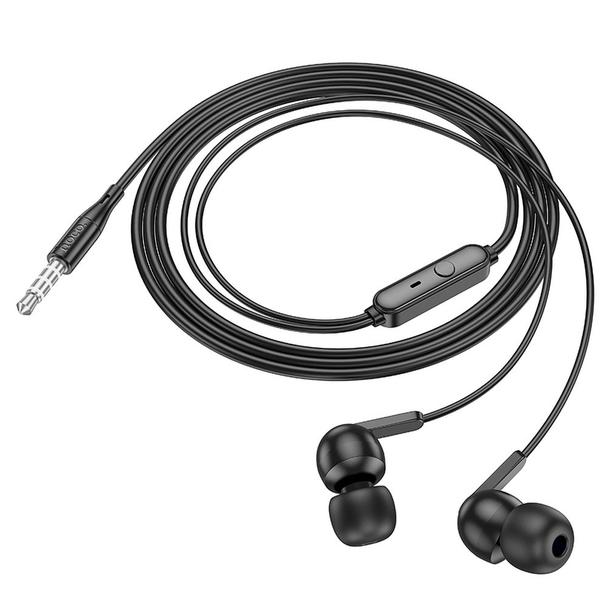 Słuchawki przewodowe douszne Jack 3,5 mm Hoco M124 białe