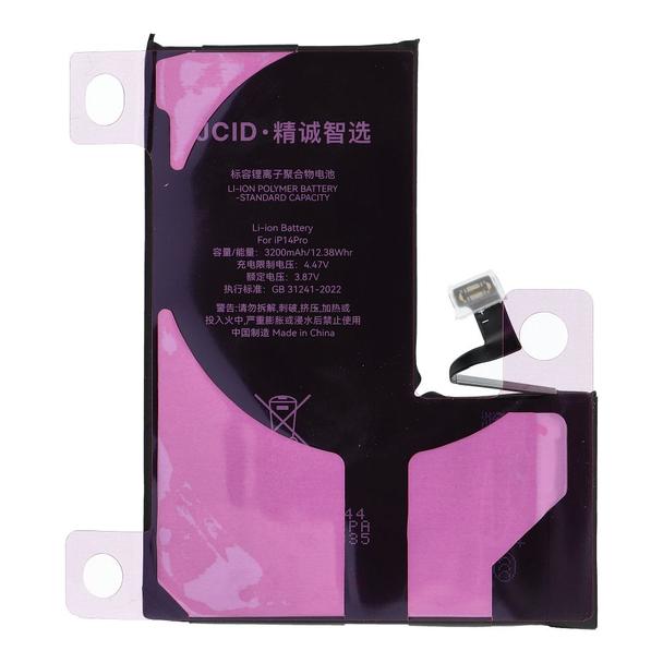 JCID Bateria z możliwością przypisania jako USED do iPhone 14 Pro 3200 mAh (standardowa pojemnosc)