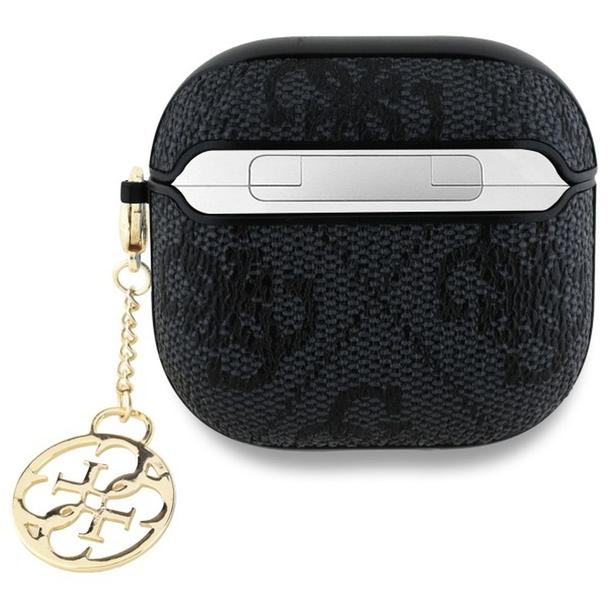GUESS futerał do APPLE AirPods 4 GUA4G4GSMK (PU 4G W / Charm) czarny