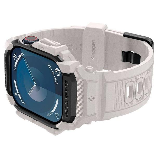 SPIGEN futerał RUGGED ARMOR "PRO" do APPLE Watch 10 (46 mm) dune beige