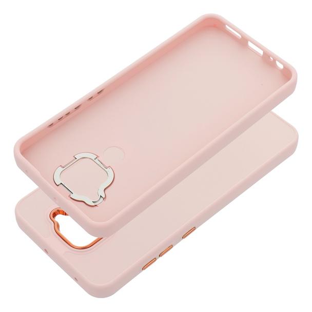 Futerał do Xiaomi Redmi Note 9 Frame pudrowy róż