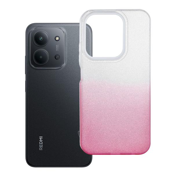 Futerał do Xiaomi Redmi 15C (173,16 x 81,07 x 8,2) Shining transparentny różowy