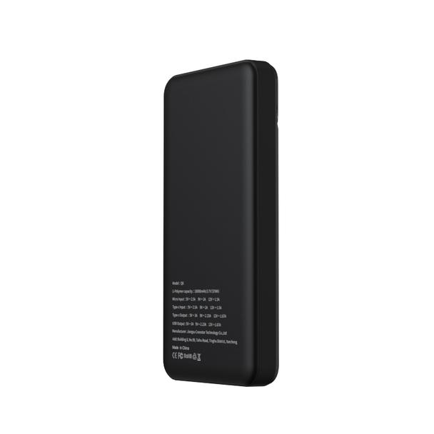 PURIDEA powerbank 10 000 mAh PD QC3.0 3A 20W Q6 czarny