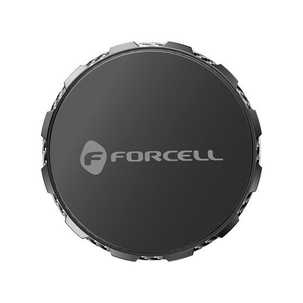Uchwyt na telefon do samochodu magnetyczny Forcell F-Grip MagFlex do szyby / deski / kratki czarny