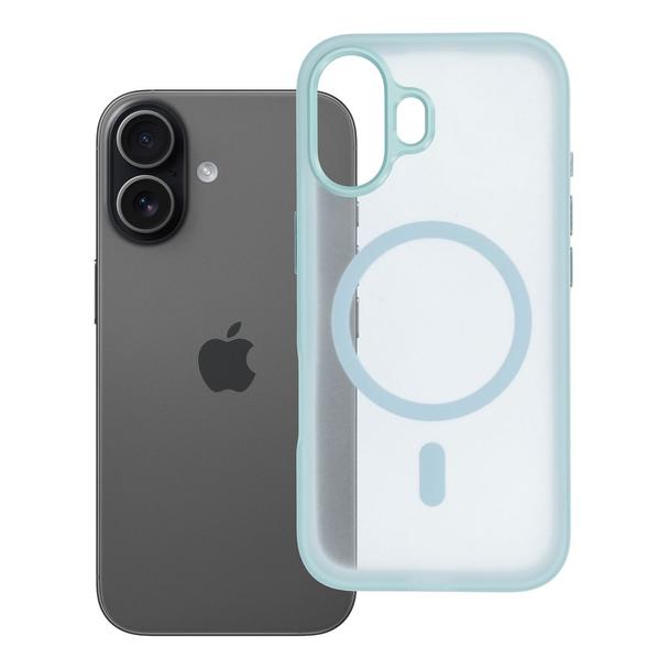 Futerał do iPhone 17 Flexline Mag Cover zgodny z MagSafe zielony