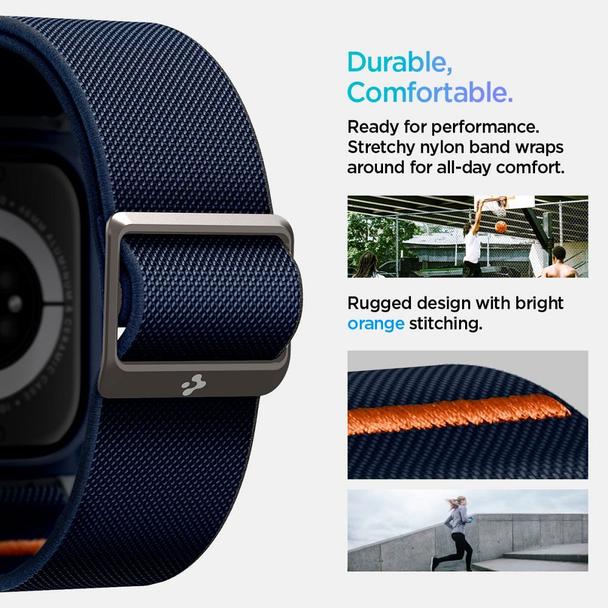 Futerał SPIGEN Lite Fit ”PRO” do Apple Watch 10 (46 MM) navy blue