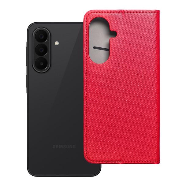 Etui z klapką na Samsung A27 Smart Case Book czerwone