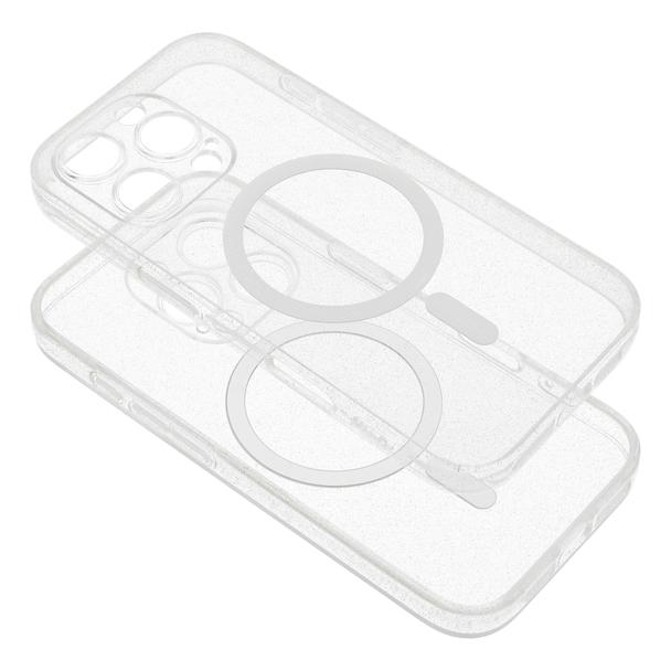 Futerał do Samsung S26 PLUS Clear Mag Cover (STR) zgodny z MagSafe transparentny glitter