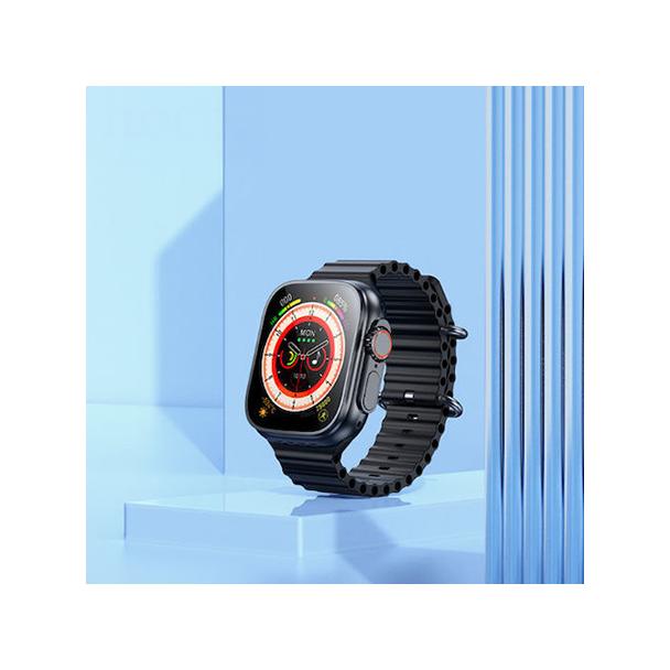 Smartwatch Hoco 1,96" TFT 4G z fukcją rozmowy DYD01 czarny