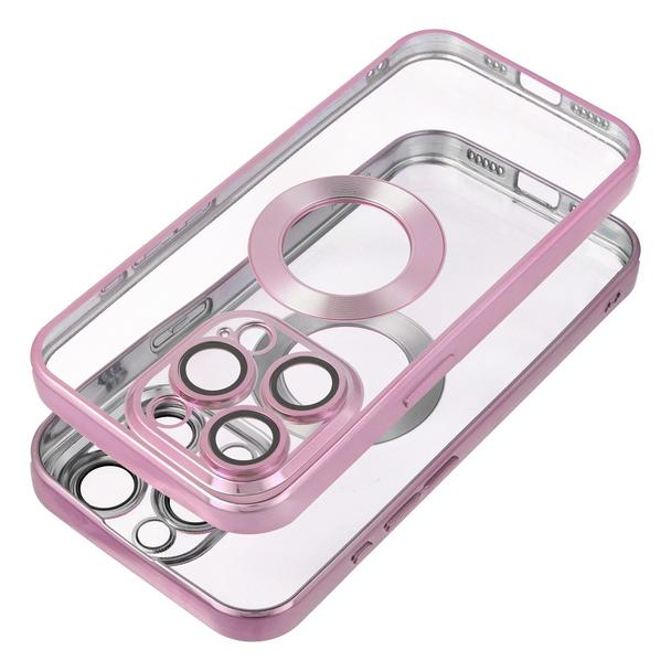 Futerał do iPhone 17 Glam pudrowy róż