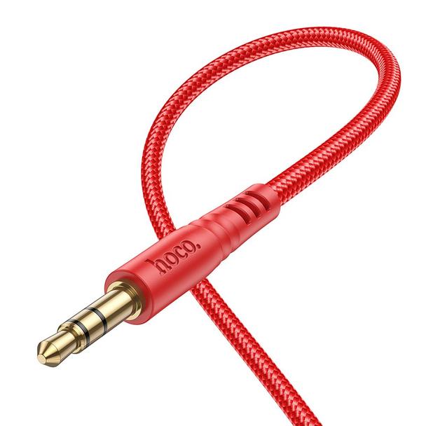 Kabel AUX Jack 3,5 mm do Jack 3,5 mm Hoco 1 m UPA24 czerwony