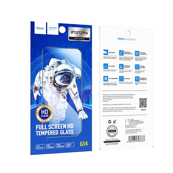 Szkło hartowane 5D do iPhone 12 / 12 PRO HD Guardian shield (SET 10in1) G14