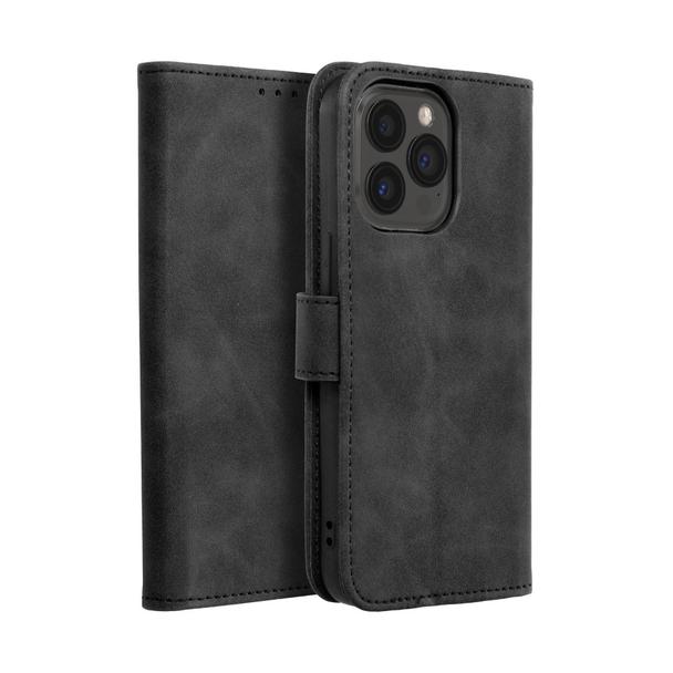 Etui z klapką na iPhone 13 PRO Tender Book czarne
