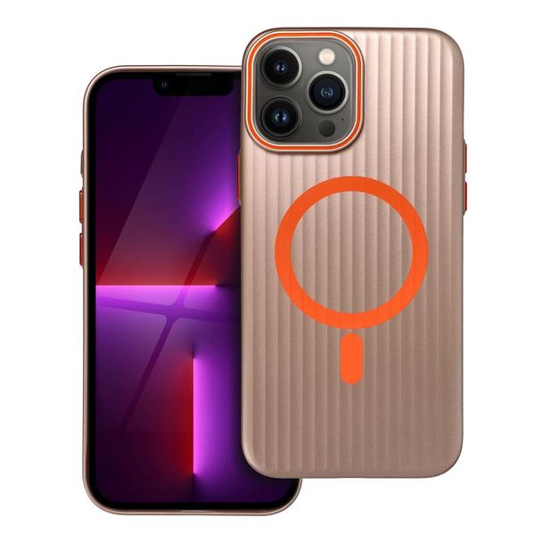 Futerał do iPhone 13 PRO MAX Simply zgodny z MagSafe tytanowy pustynny
