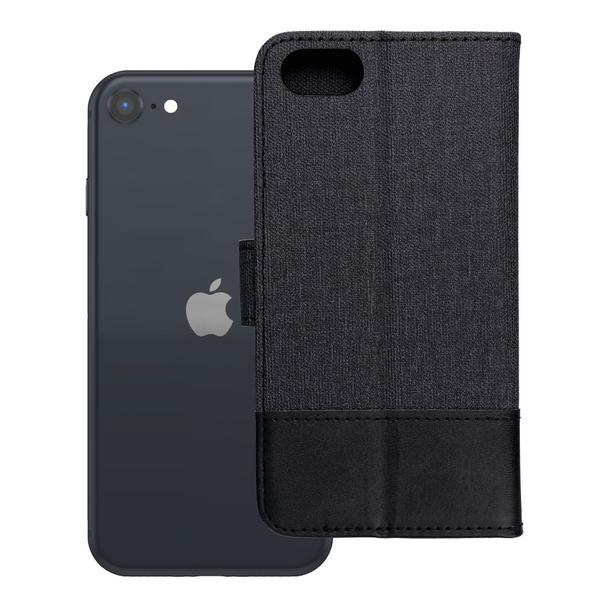 Etui z klapką na iPhone 7 / 8 / SE 2020 / SE 2022 Gomma Book czarne