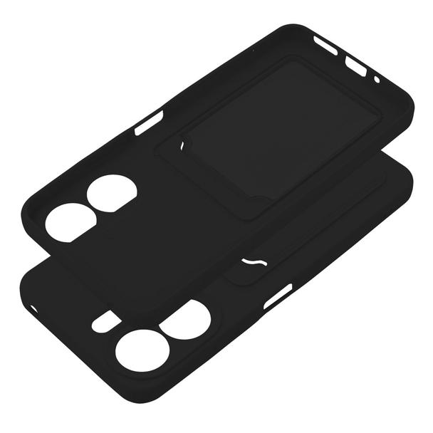 Futerał CARD CASE do XIAOMI Redmi 13C / POCO C65 czarny