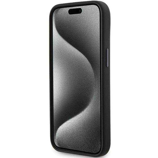 KARL LAGERFELD futerał do IPHONE 15 KLHCP15SSDHKCNK (Silicone KC) czarny