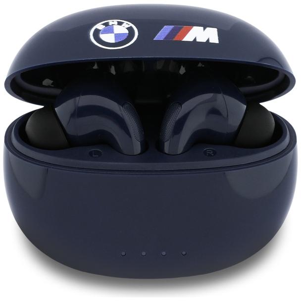 Słuchawki bezprzewodowe douszne BMW TWS BMBEXHML303ILV (Printed Logo) granatowe