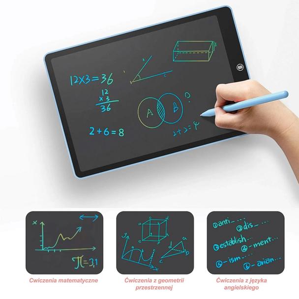 Tablet graficzny LCD do rysowania dla dzieci RC-K-338 czarny