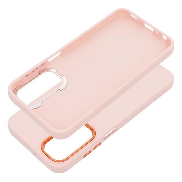 Futerał FRAME do SAMSUNG A25 5G pudrowy róż