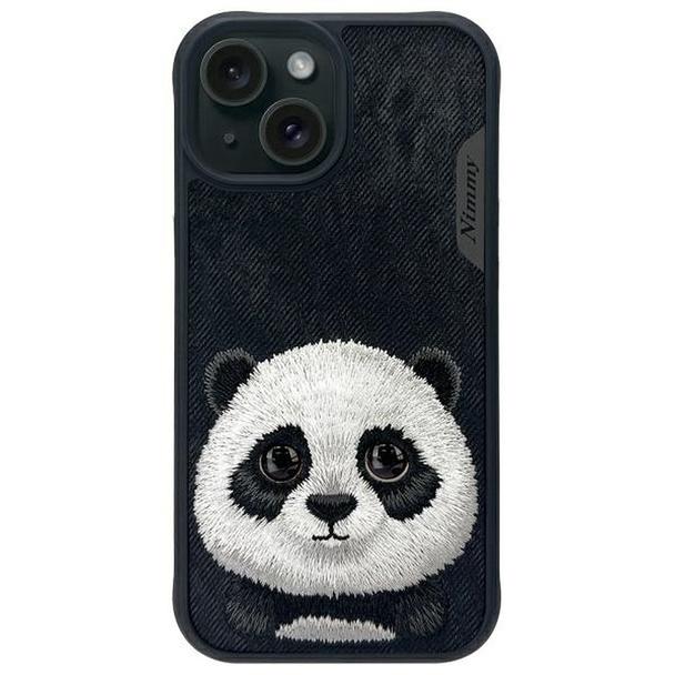 NIMMY futerał BIG EYED PET 2.0 Panda do IPHONE 15 czarny