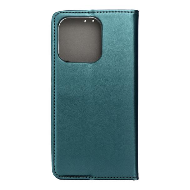 Etui z klapką na Realme 15T 5G Smart Magneto ciemnozielone