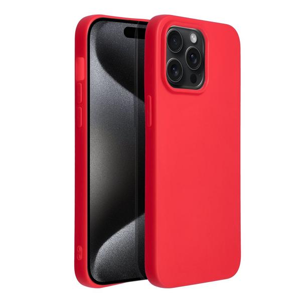 Futerał do iPhone 15 PRO MAX Soft czerwony