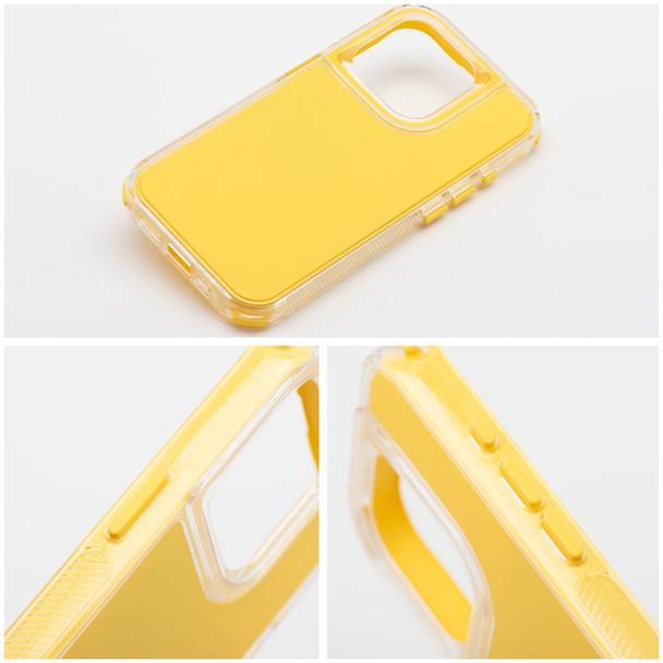 Futerał do iPhone 15 PRO MAX Matrix żółty
