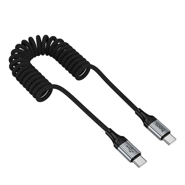 Kabel USB C do C Hoco PD 3A 1,5 m X121 czarny