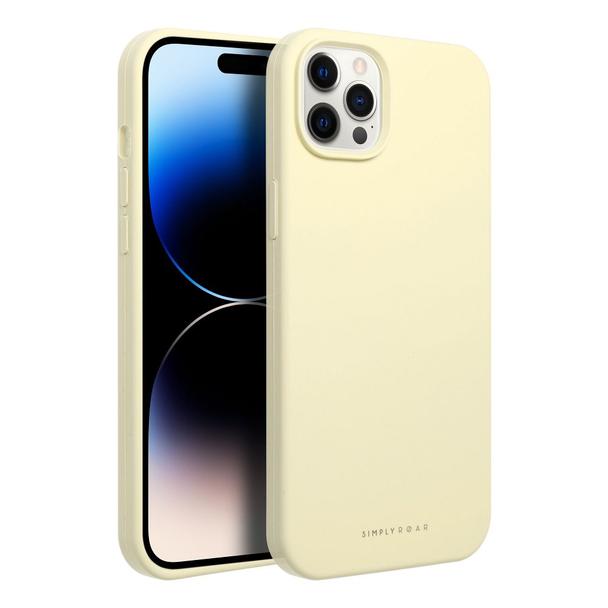 ROAR futerał CLOUD SKIN do IPHONE 12 Pro Max Jasnożółty