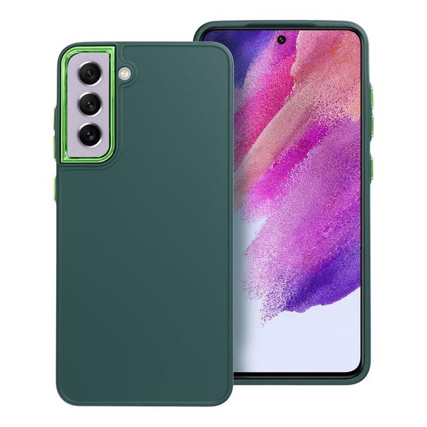Futerał do Samsung S21 FE Frame zielony
