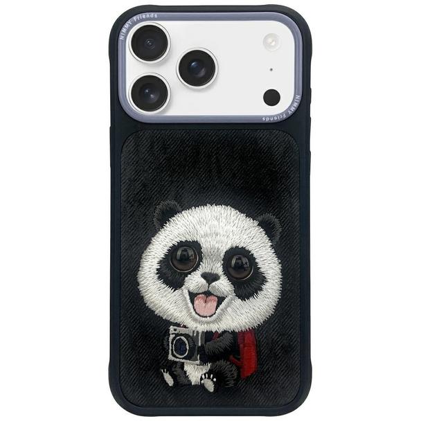 NIMMY futerał BIG EYED PET 2.0 Panda do IPHONE 17 Pro Max czarny