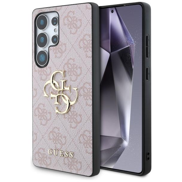 GUESS futerał do SAMSUNG S25 Ultra GUHCS25L4GMGPI (4G PU Big Logo) różowy