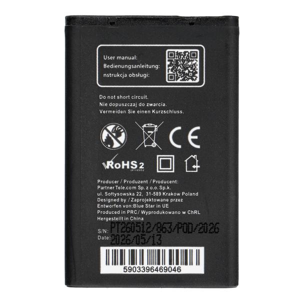 Bateria Blue Star do Maxcom MM820 MM440 MM105 MM570 MM461 MM462 MM432