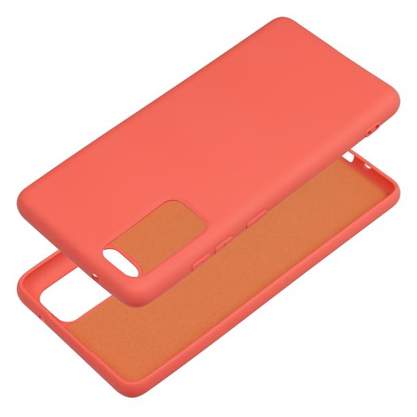 Futerał do Samsung S20 FE / S20 FE 5G Silicone brzoskwiniowy