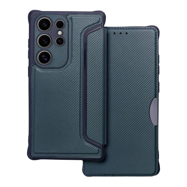 Etui z klapką na Samsung S24 ULTRA Razor Book niebieskie