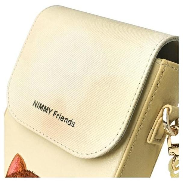 NIMMY torebka na telefon BIG EYED PET 2.0 Cat khaki