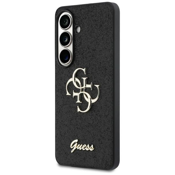 GUESS futerał do SAMSUNG S26 GUHCS26SHG4SGK (Fixed Glitter 4G Big Metal Logo) czarny