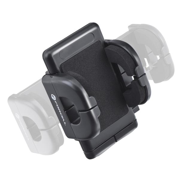 Uchwyt na telefon do samochodu uniwersalny Forcell F-Grip Regular do kratki czarny