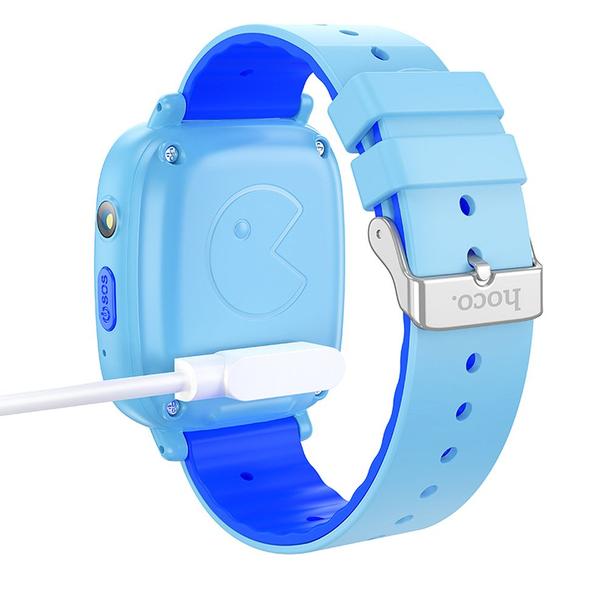 Smartwatch dla dzieci Hoco 1,44" 2G z funkcją rozmowy Y100 niebieski