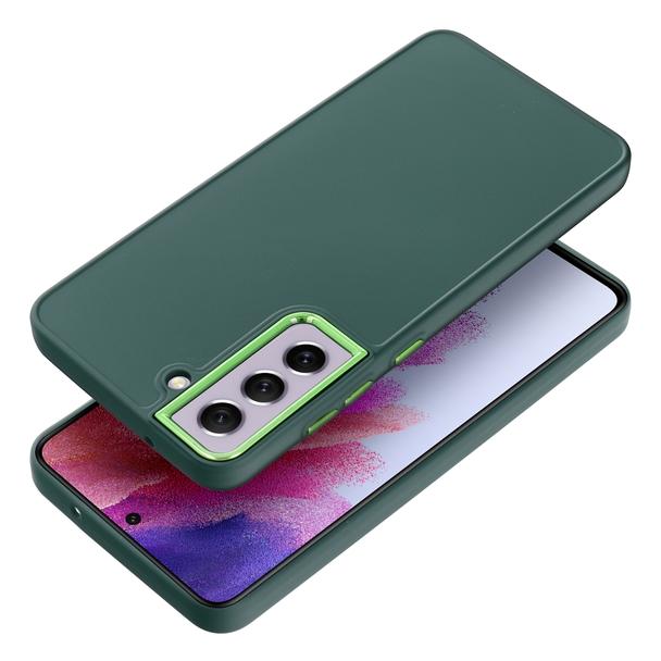 Futerał do Samsung S21 FE Frame zielony