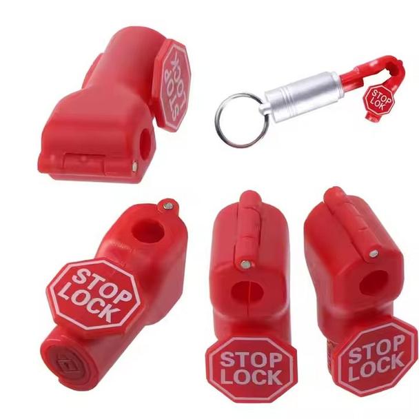 Zabezpieczenia antykradzieżowe haków sklepowych STOP LOCK 8mm