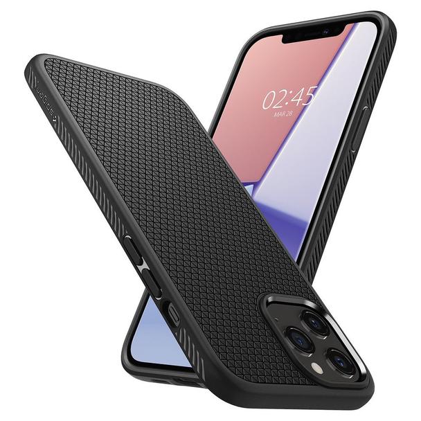 Futerał SPIGEN Liquid Air do IPHONE 12 / 12 PRO matte black